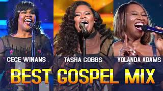 Listen To Gospel Songs -  Black Gospel Mix: Tasha Cobbs, Cece Winans, Yolanda Adam