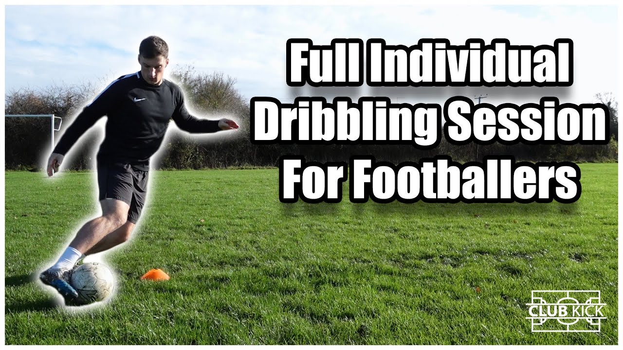 Full Individual Dribbling Session For Footballers | Individual Training ...