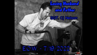 Sgt. Cj Nelson memorial video