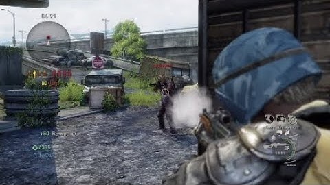 1 vs 21 Comeback Attempt ( Variable Rifle ) - Bus Depot : The Last Of Us Remastered Multiplayer