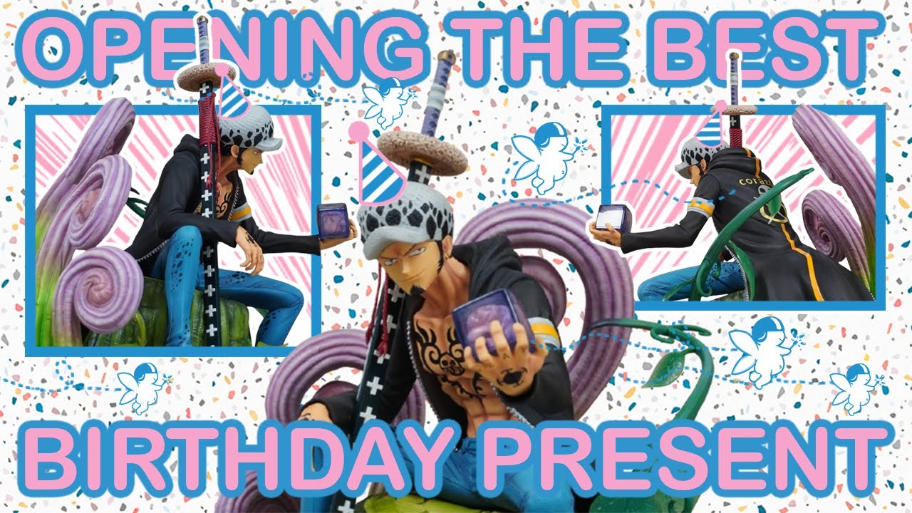 Opening my Birthday Present from 2023 | Unboxing 1/4 One Piece Trafalgar Law Resin Statue by Tsume