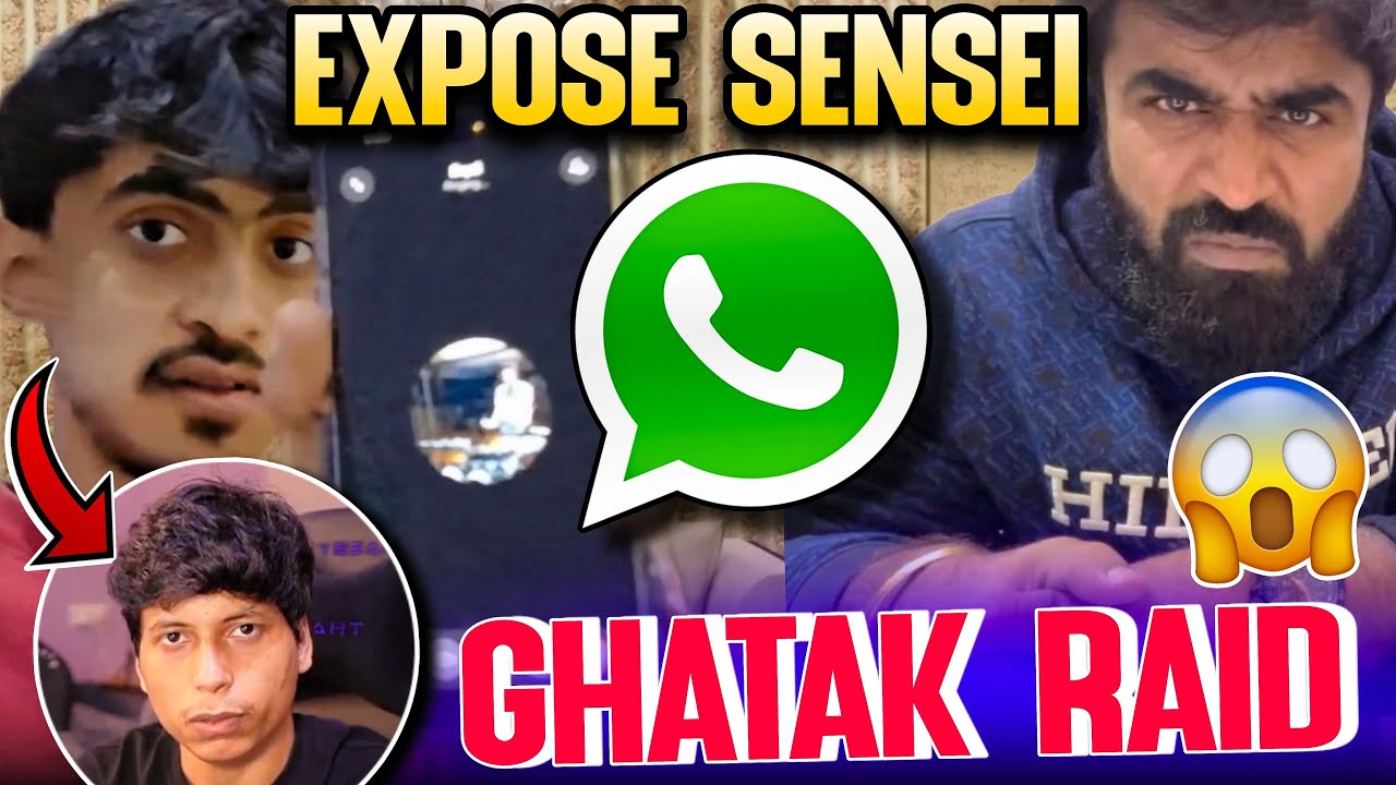 Sam Allegation on Sensei [*Scripted]🚨Ghatak JOIN Live Stream 🤣 