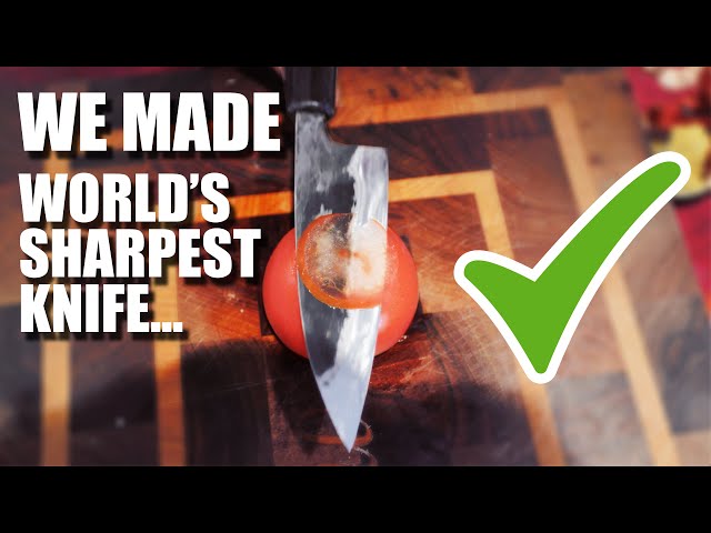 The sharpest knife in the world is actually made of water #usa