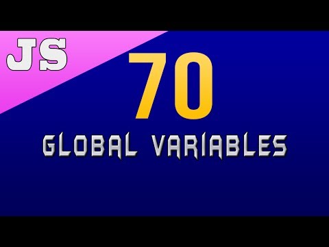 Global Variables in Javascript: 70