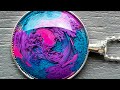 #1137 Mixing Alcohol Inks With Pigment Pastes To Create Amazing Resin Feathery Effects