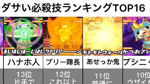 ようかいウオッチ２技変更