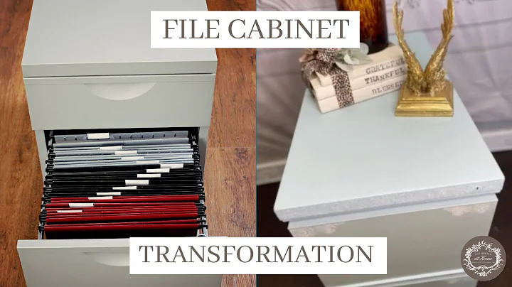 Upgrade Your Boring File Cabinet With One Step Paint