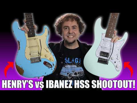 Ibanez AZ Standard vs Henry’s Snake II | Which is the best sub $1000 HSS? In-depth Guitar Comparison