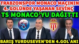 Trabzonspor'un Monaco'ya Attığı 4. Golde Yaşanan Muhteşem Sevinç. Barış Yurduseven'den Gol Anlatımı.