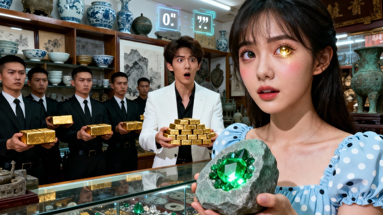 فتاة مديونة بمليون تكتشف عيناً خارقة تكشف قيمة الأشياء بنظرة.. فتحقق ثروة!