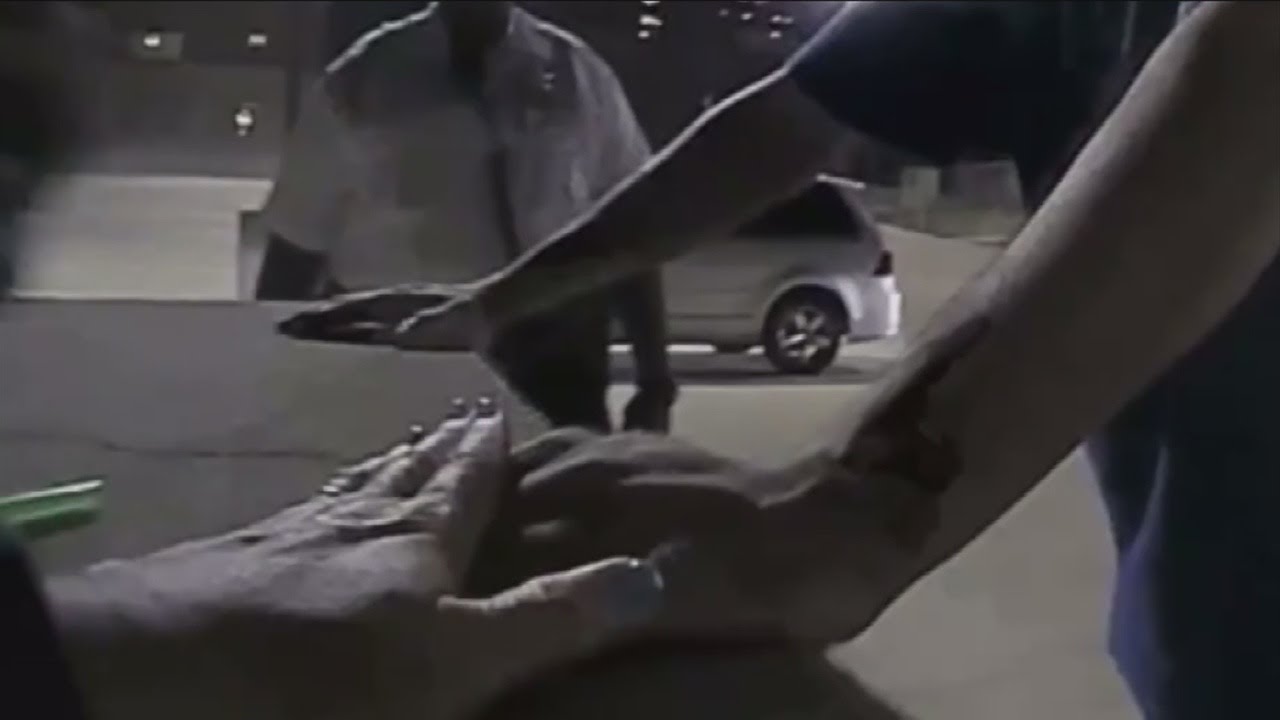 Body camera captures rescue of potential jumper - YouTube