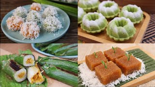 How to make 4 Malaysian Nyonya Traditional Kueh