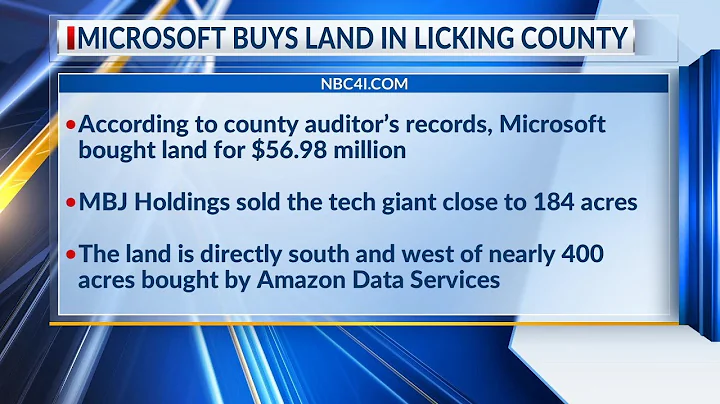 Microsoft latest tech giant to buy land in Licking County