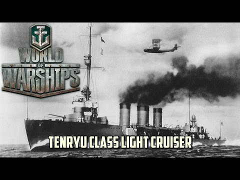 World of Warships - Tenryu Class Light Cruiser