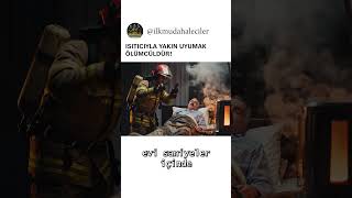 Sakin Yakın Uyuma Isıtıcı Ve Perde Arasindaki̇ Ölümcül Mesafe