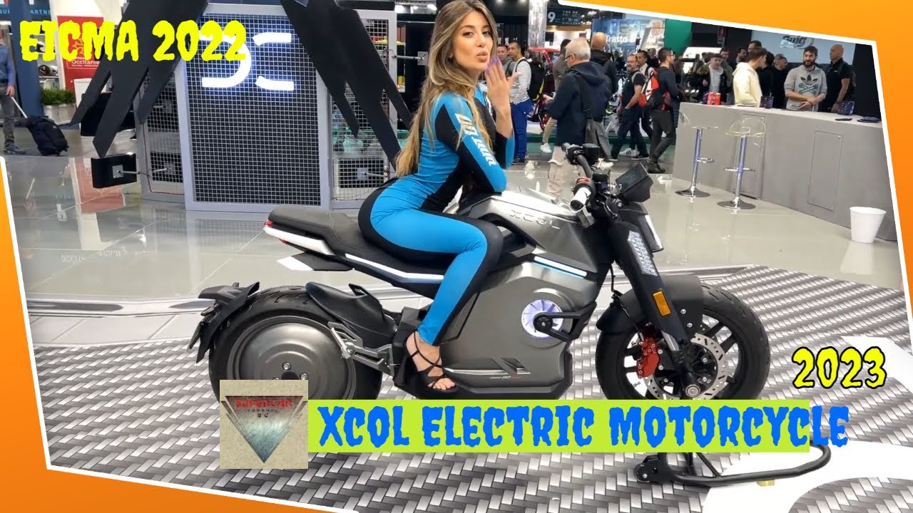 2024 Xcol Electric Motorcycle Walkaround EICMA 2022 Fiera Milano Rho