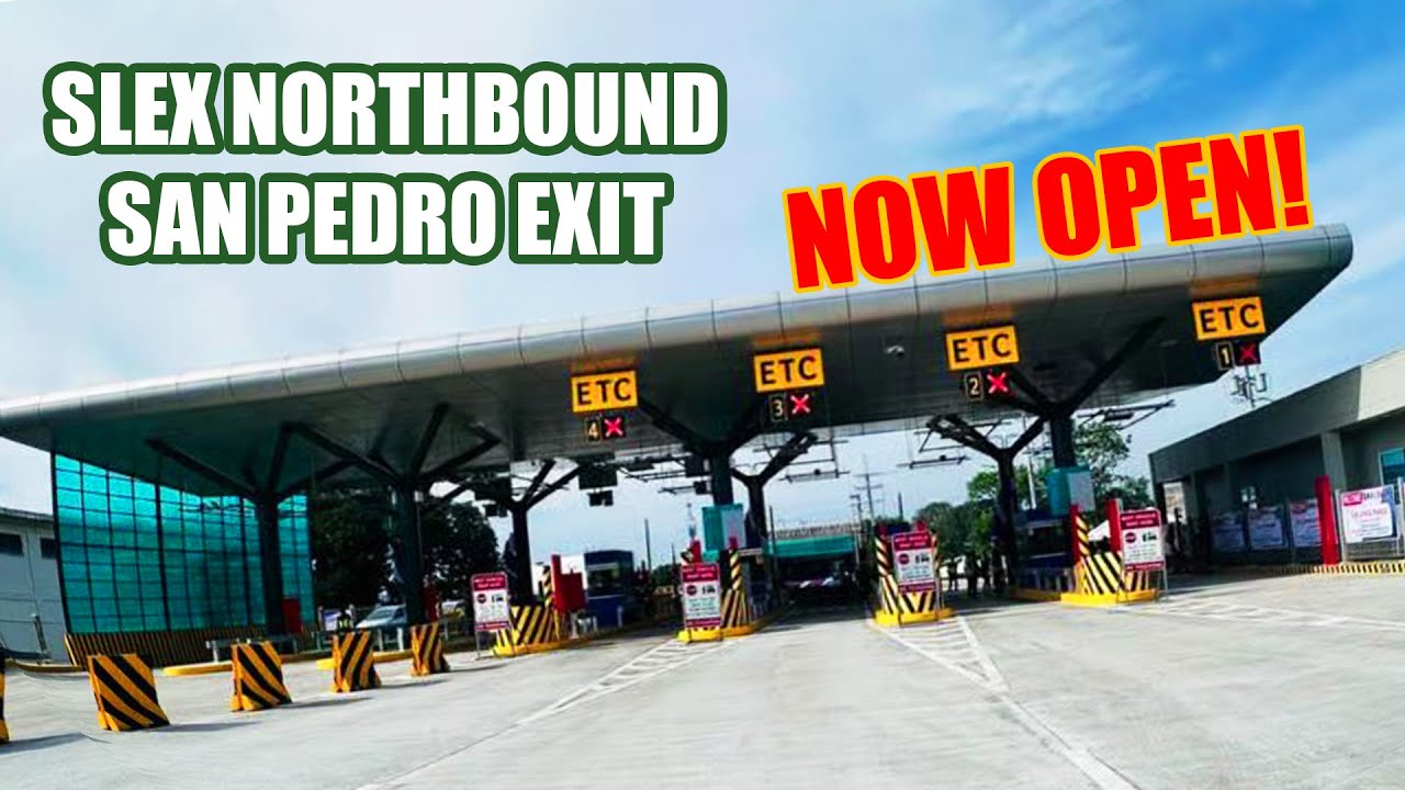 Slex Signs SLEX NORTHBOUND SAN PEDRO EXIT NOW OPEN! - YouTube
