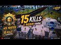 High Kills Game Play Livik Map!! 15 Kills😱 !! BGMI