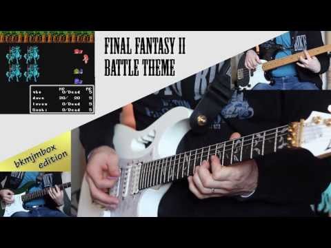 Final Fantasy 2 battle theme - played by qhodave