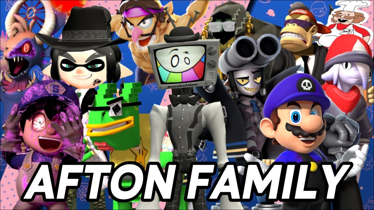 SMG4 Villains Sing Afton Family (AI Cover)
