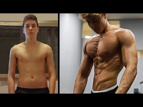 4 Year Natural Body Transformation 16-20 - Dekel Kabeli