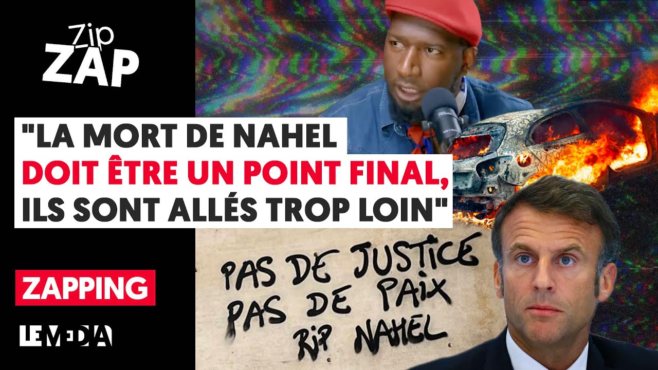⁣ÉMEUTES : "LA MORT DE NAHEL DOIT ÊTRE UN POINT FINAL, ILS SONT ALLÉS TROP LOIN" (ZAPPING #9)