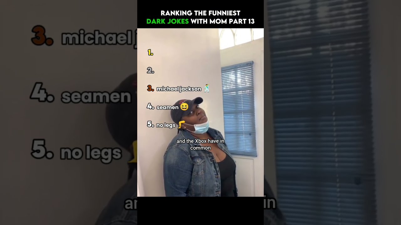 Ranking The Funniest Dark Jokes With Mom Part 13 Shorts Funny Joke Darkhumor