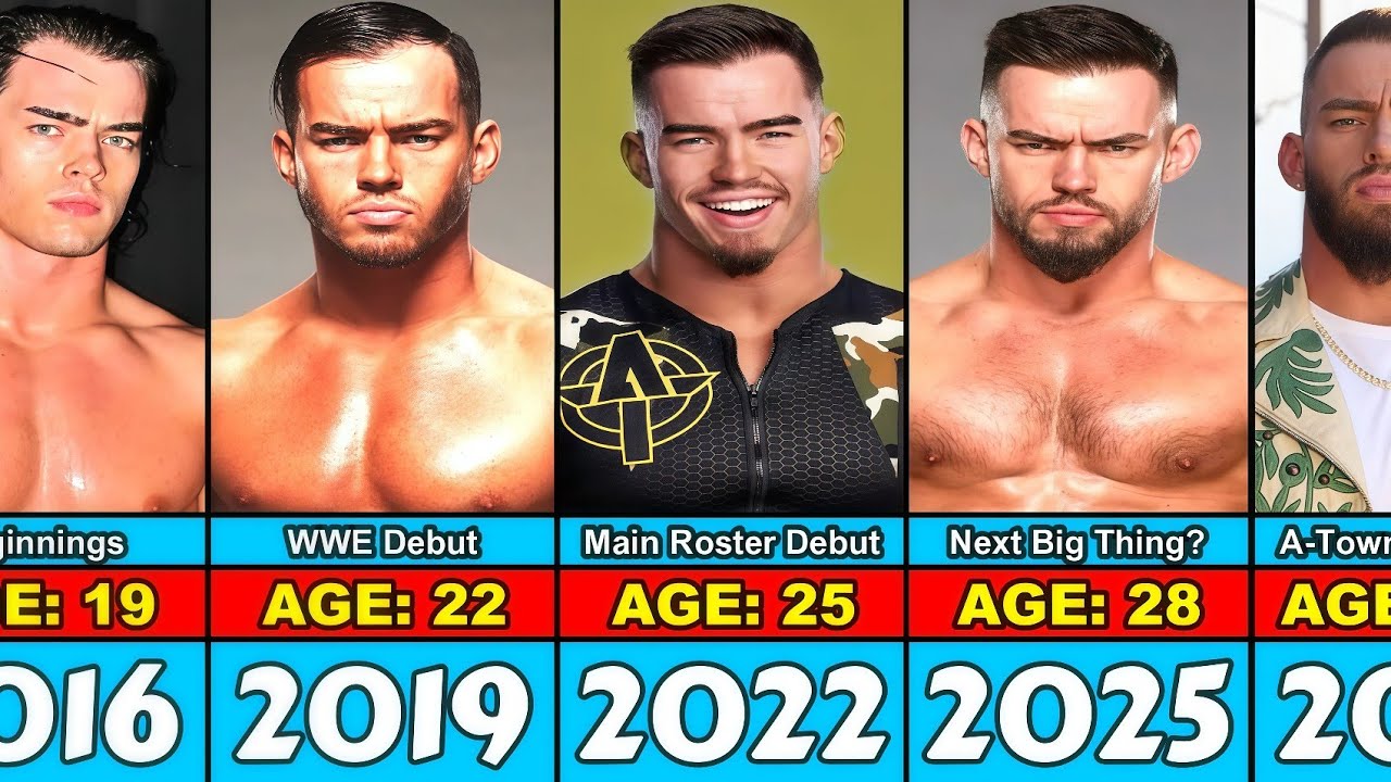 WWE Austin Theory Transformation From 1 to 28 Year Old