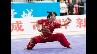 Women's Nine Quarter Whip First Place Sichuan Team Yuan Mengyuan 8.82 points
