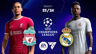 EA SPORTS FC 24 || Liverpool Vs Real Madrid || Gameplay || Ea Sports ||