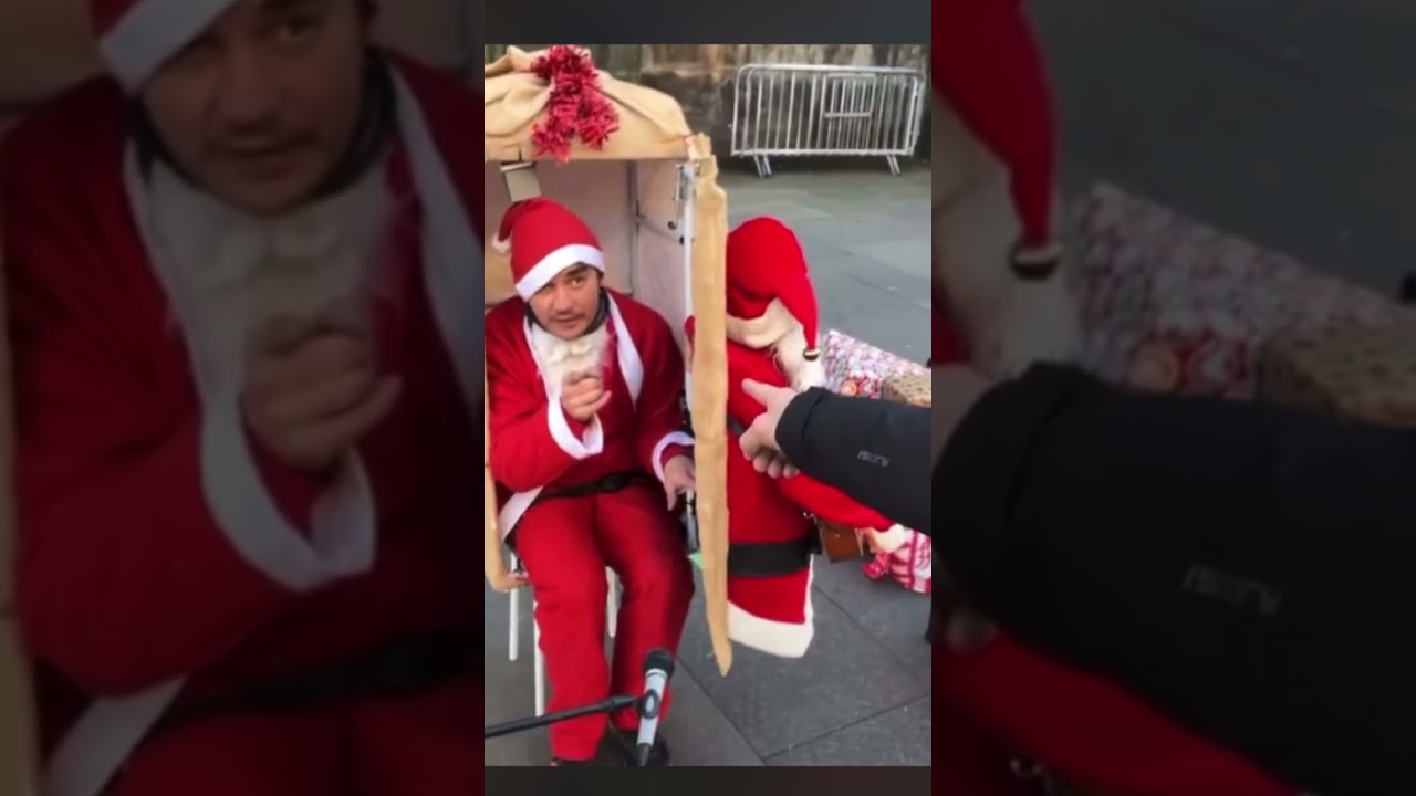 Watch Darren Gee - Santa gets violent in Birmingham on YouTube Watch Darren Gee - Santa gets violent in Birmingham on YouTube