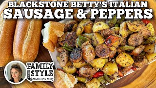 Blackstone Betty's Sausage & Peppers | Blackstone Griddles