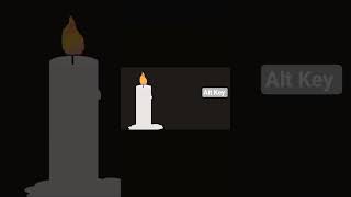 Do you want how create the video??#powerpoint #candle #videomaking