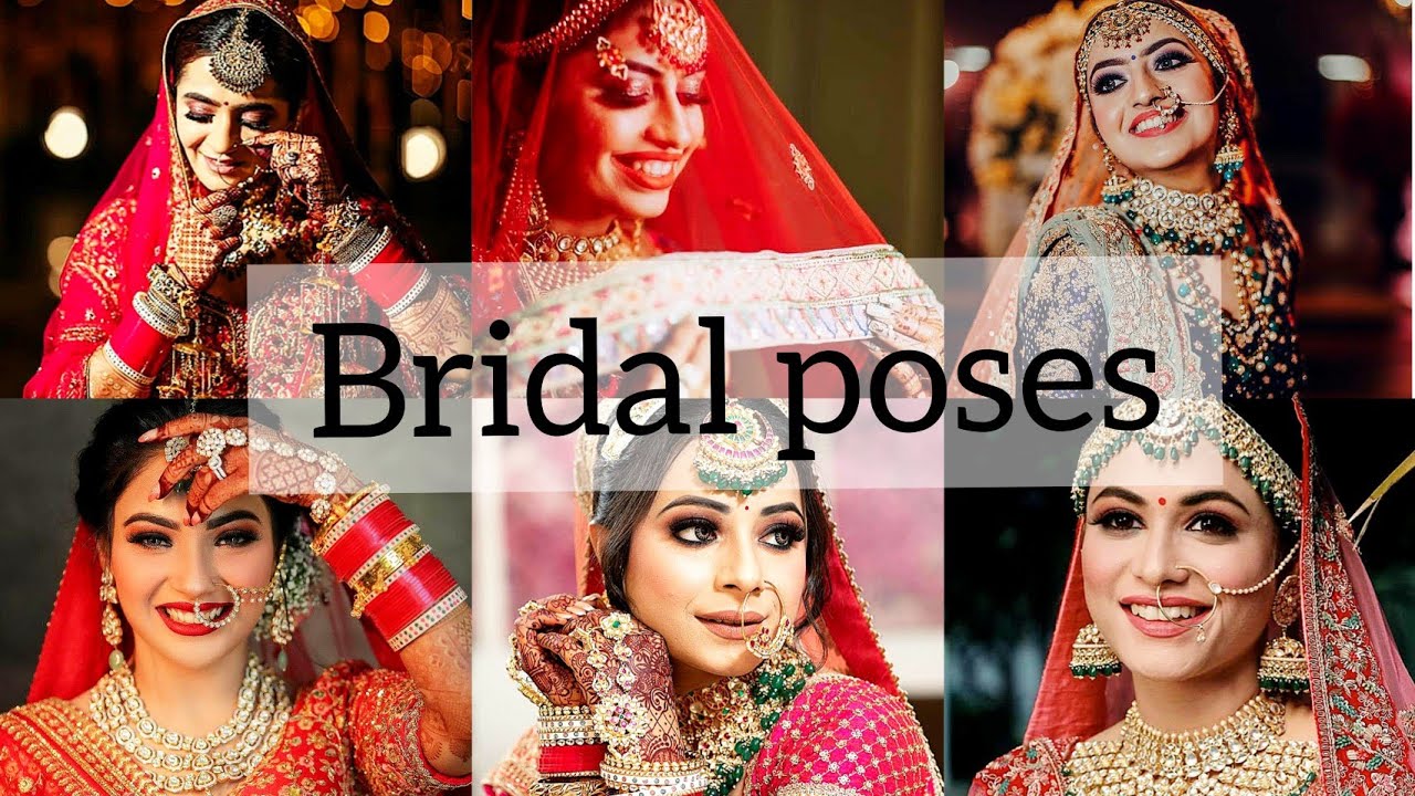 Bridal poses | Bridal photoshoot poses | Dulhan poses | bridal photography pose |Top 20 bridal poses