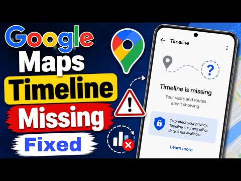 Google Maps Timeline Missing? Timeline Not Showing Problem Fix | Google Maps Timeline
