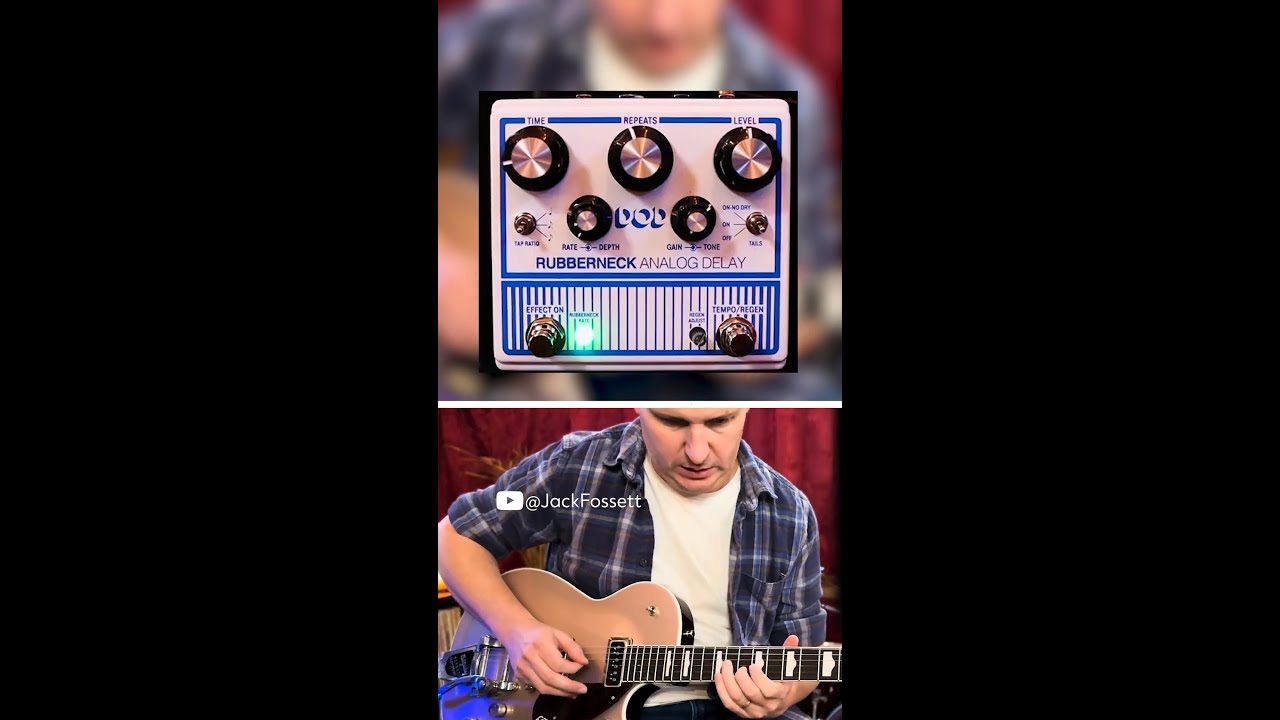 The DOD Rubberneck Analog Delay - YouTube