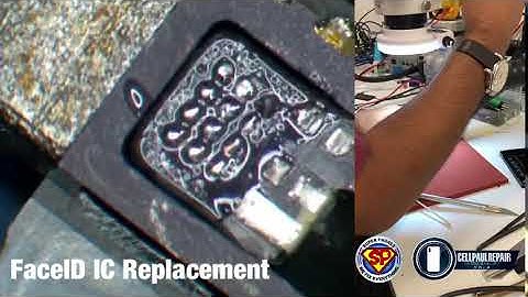 Dot projector iPhone X reemplazo de IC FaceID