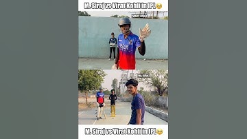 Finally!! Virat Kohli vs Mohammed Siraj in IPL 2025🥹 #cricket #shorts #trending