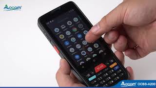 (OCBS-A200) Handheld Android 9.0 Industrial Data Terminal Wealth
