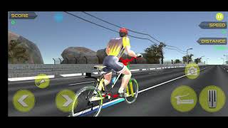 BMX Bicycle Rider - PvP Race: Cycle racing games ||Android Game Play || Walkthrough Part=1 screenshot 5
