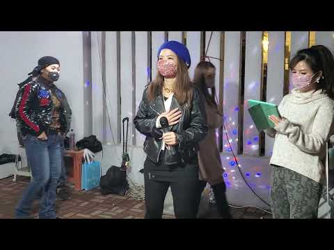 冬雨妮妮🎤《夕陽之歌》廟街2021.12.20