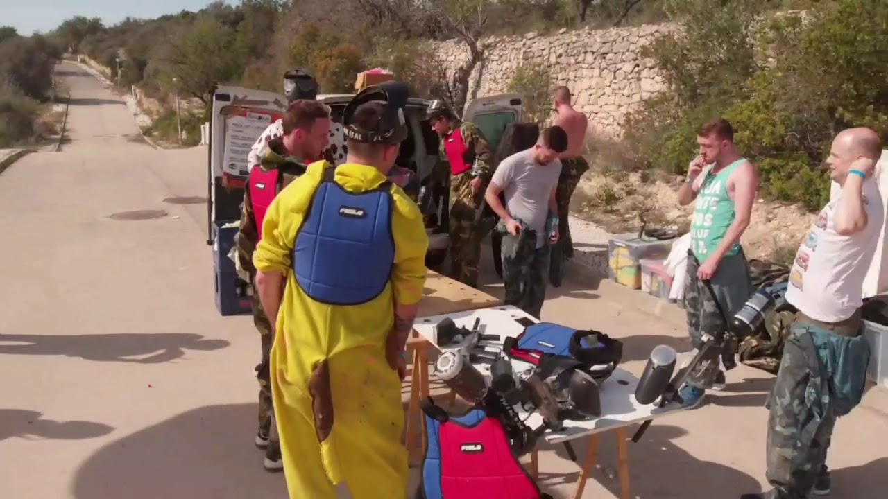 CRAZY PAINTBALL ADVENTURE YouTube