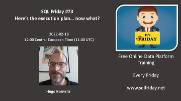 SQL Friday #73 - Here