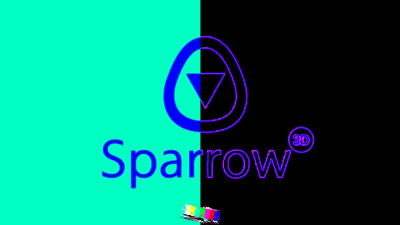 Sparrow 3D Booba Disturbing Logo Effects Inspired By Preview 2 Effects+Reverse | pt2