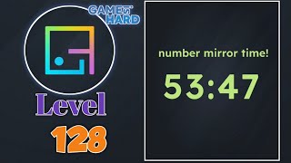 Game is hard Level 128 (number mirror time) Game Walkthrough