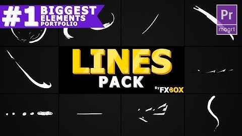 Shape Lines Motion Graphics Templates