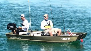 Jon Boat Adventures  Mangrove Snapper Fishing with Live Shrimp