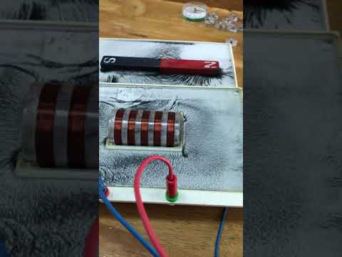 Video Thí nghiệm từ trường trong ống dây có dòng điện chạy... - youtube