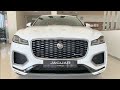 2022 Jaguar F-PACE White Color - Luxury SUV| Exterior and Interior Details