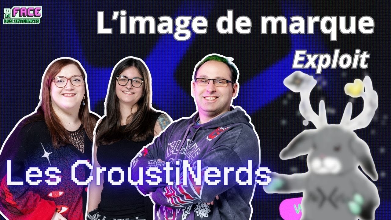 L'image de marque de l'équipe nexus, selon l'équipe des Croustinerds